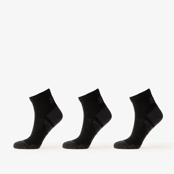 Under Armour Nogavice Under Armour Performance Tech 3-Pack Qtr Black M