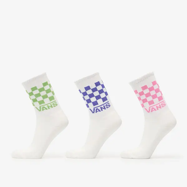 Vans Nogavice Vans Classic Check Crew Checkerboard Pink Fizz S
