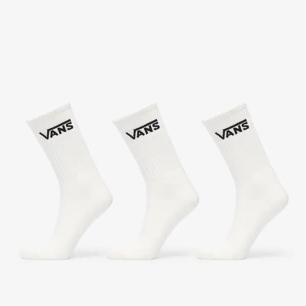 Vans Nogavice Vans Classic Crew Socks 3-Pack White XL