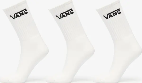 Vans Nogavice Vans Classic Crew Socks 3-Pack White XL