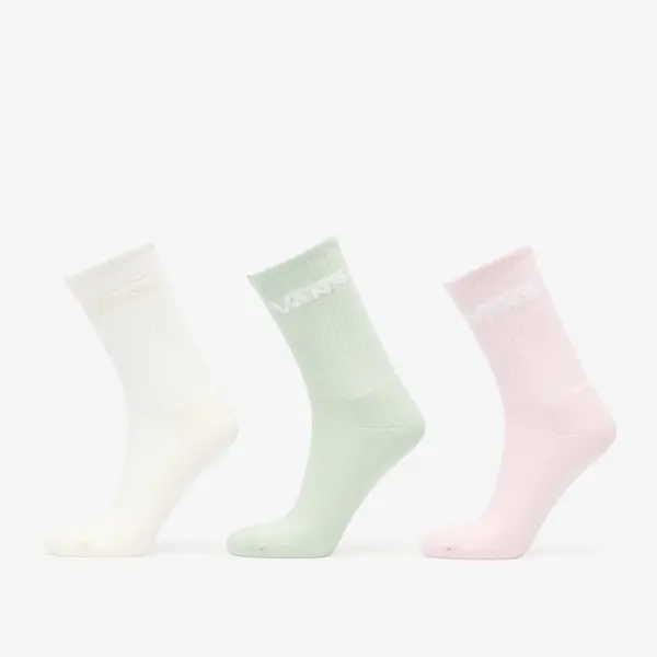 Vans Nogavice Vans Rox Classic Crew Socks Green/ Pink/ White S