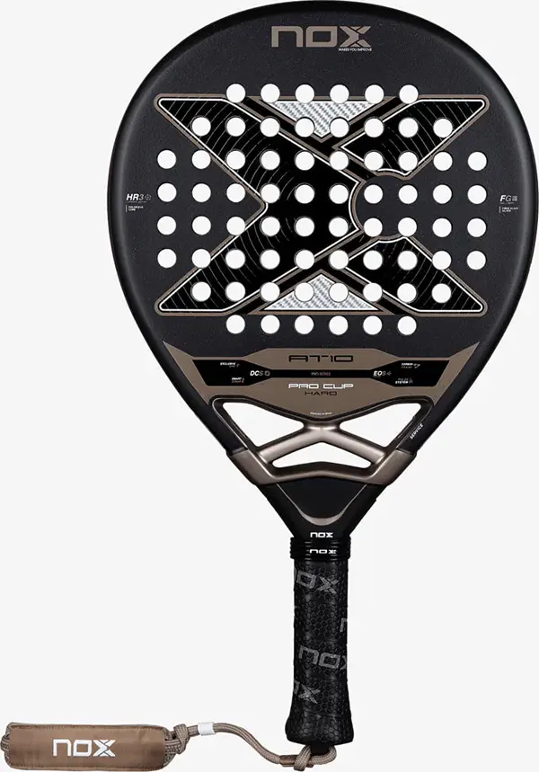 NOX NOX At10 Pro Cup Hard By Agustin Tapia Racket Black Universal
