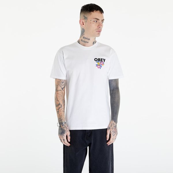 OBEY Clothing OBEY Floral Garden T-Shirt White