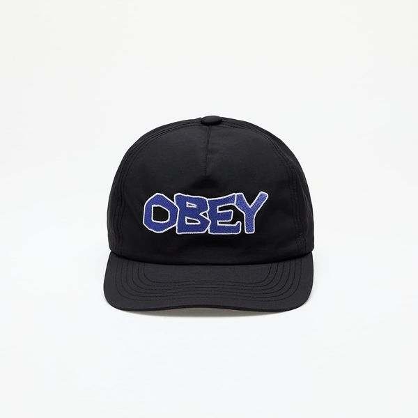 OBEY Clothing OBEY Offline 5 Panel Snapback Black