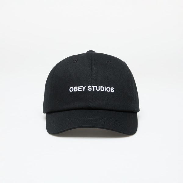 OBEY Clothing OBEY Studios Strap Back Hat Black