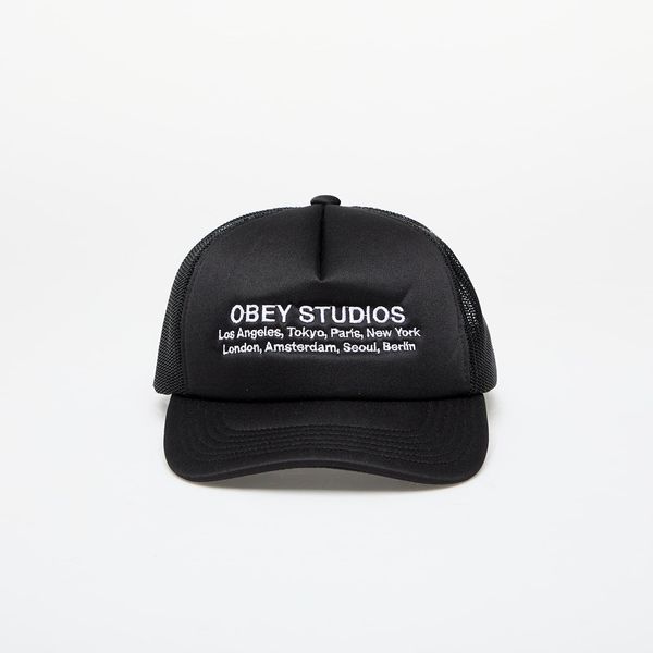 OBEY Clothing OBEY Studios Trucker Black Universal