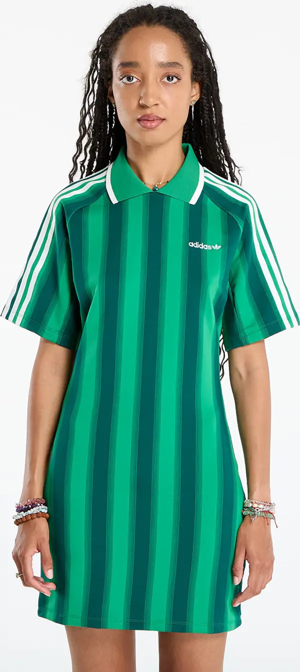 adidas Originals Obleka adidas Football Inspired Graphic Dress Green XS