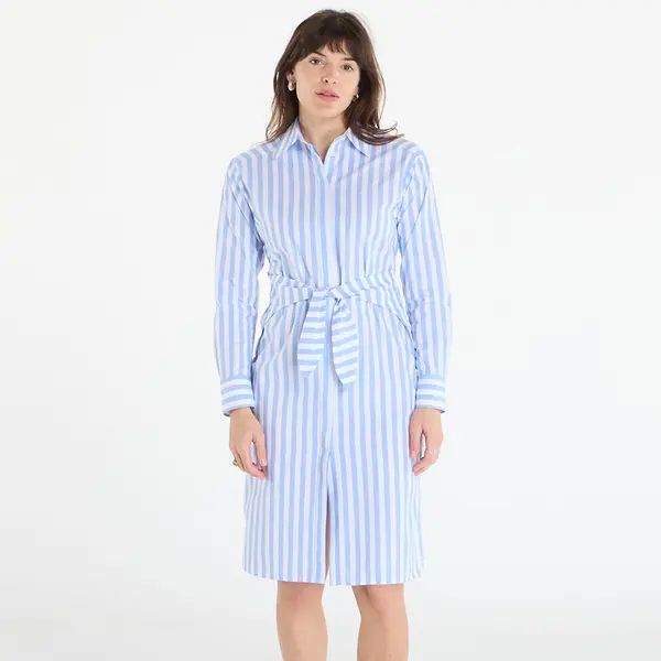 Calvin Klein Obleka Calvin Klein Jeans Yarndye Cotton Poplin Shirtdress ? XS