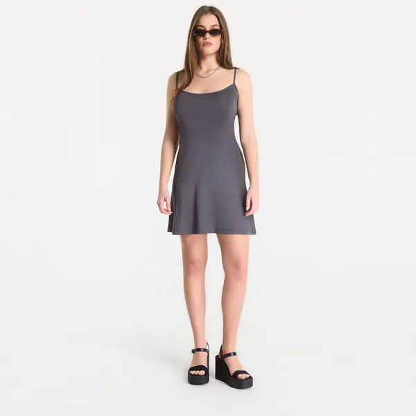 DIESEL Obleka Diesel D-Hupy Dress Black Oyster S