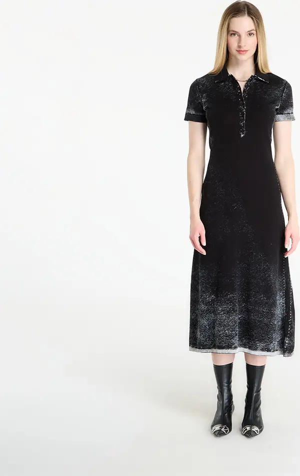 Diesel Obleka DIESEL M-Lourens Dress Black XS