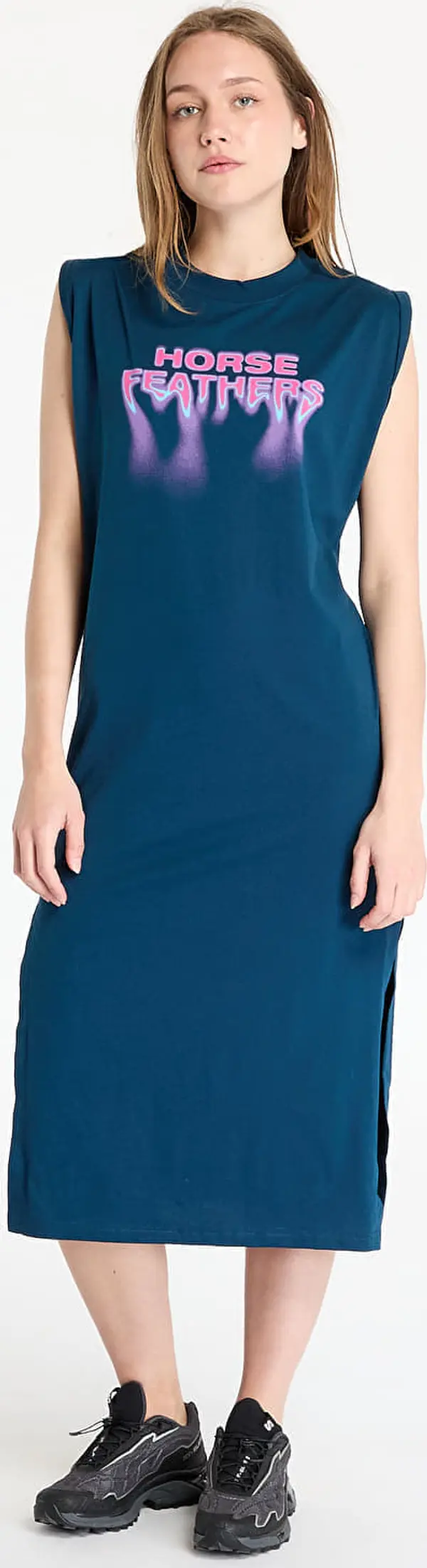 Horsefeathers Obleka Horsefeathers Mary Dress Pond XS