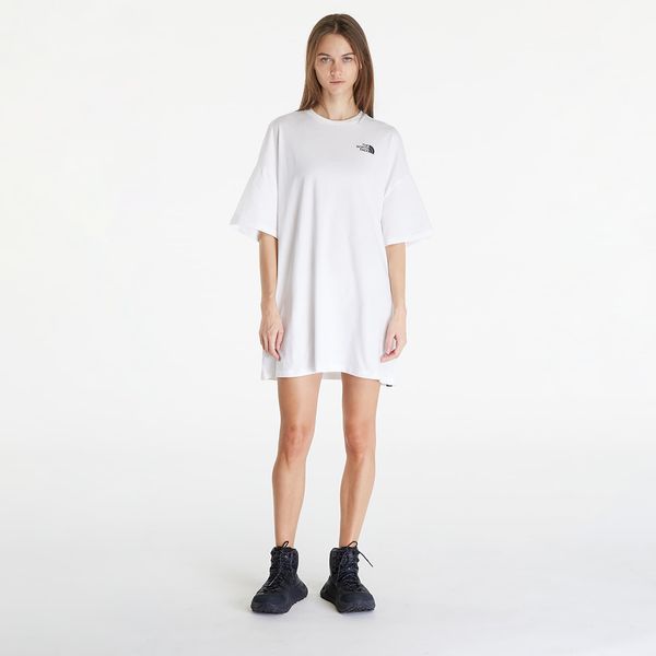 The North Face Obleka The North Face Simple Dome T-Shirt Dress TNF White M