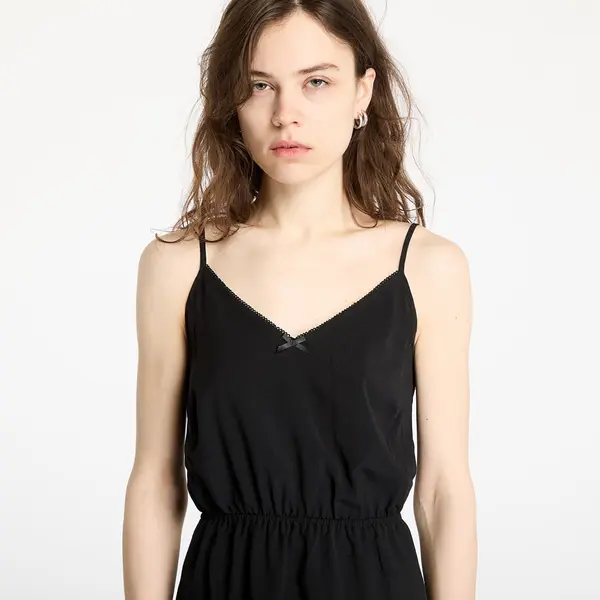 Tommy Hilfiger Obleka Tommy Jeans Essential Strap Dress Black L