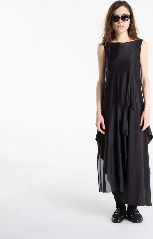 Y-3 Obleka Y-3 Mesh Dress Black S