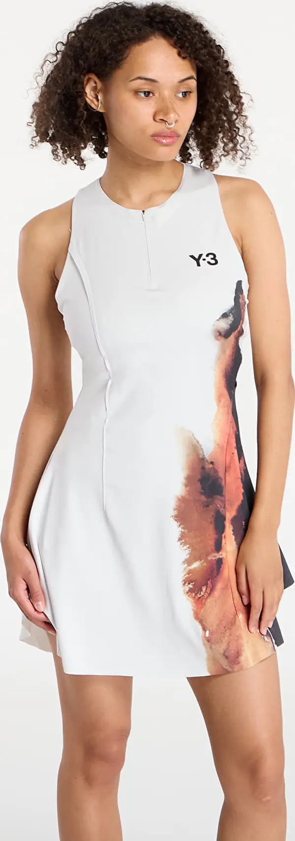 Y-3 Obleka Y-3 Wow Dress Orbit Grey M