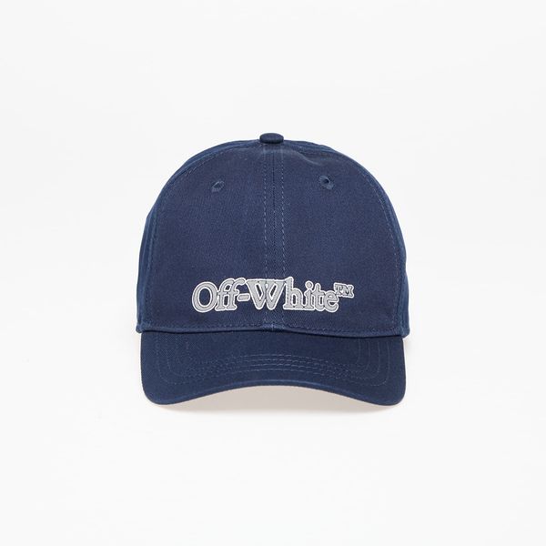 OFF-WHITE KIDS Off-White Kids Big Bookish Baseball Navy Blue/ Reflective I