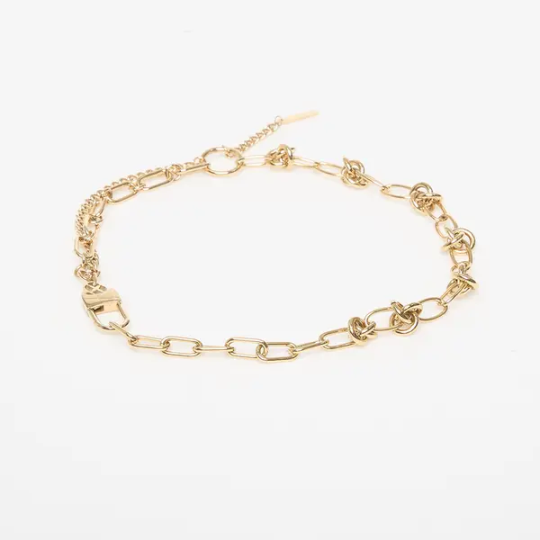 Vitaly Ogrlica Vitaly Knot x Stainless Steel Gold 40 cm