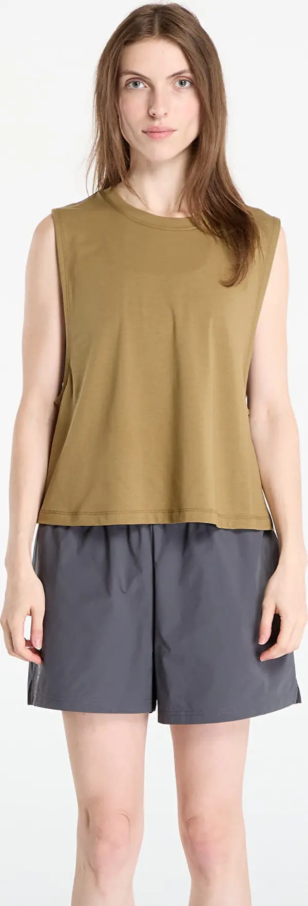 On On Focus Crop Beige/ Khaki M