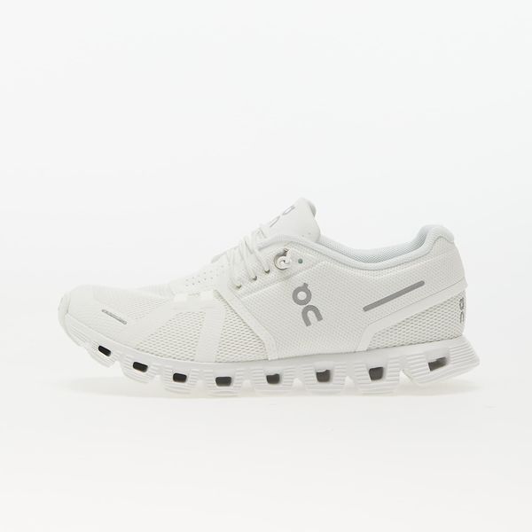 On On W Cloud 5 Undyed-White/ White