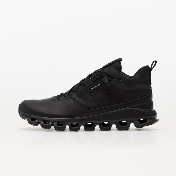 On On W Cloud Hi Waterproof All Black