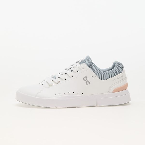 On On W The Roger Advantage White/ Rosehip