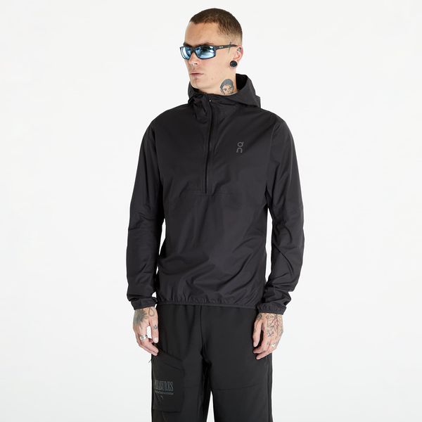 On On Waterproof Anorak Jacket Black