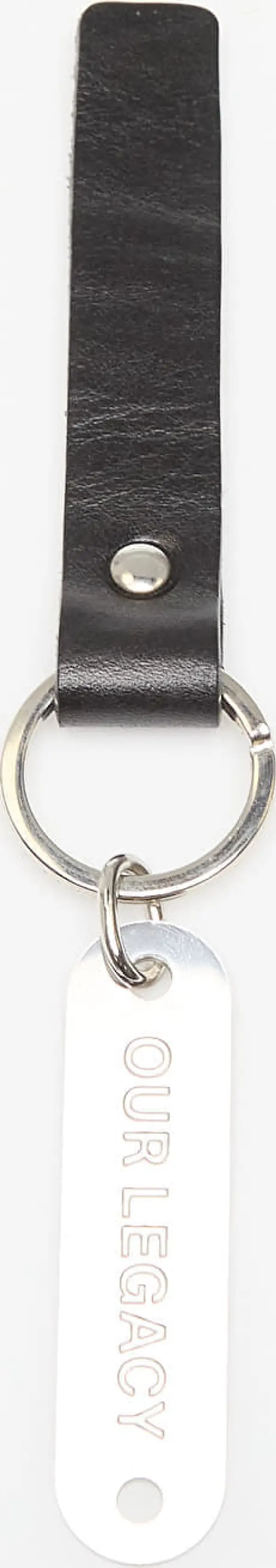 Our Legacy OUR LEGACY Ring Keyring Black Leather Universal