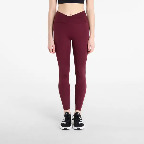 adidas Performance Pajkice adidas 3 Stripes Studio All Me 7/8 X-Over Leggings Maroon M