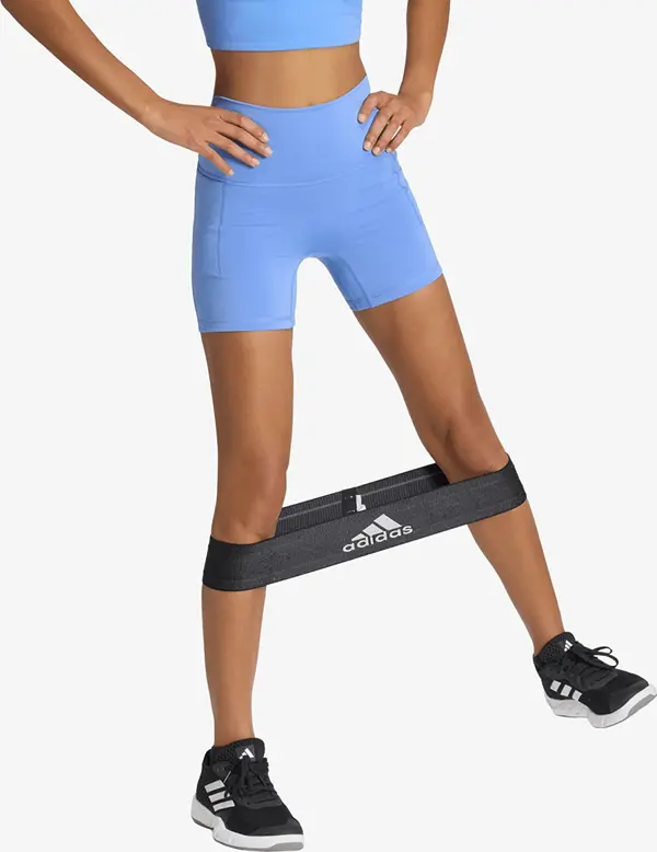 adidas Performance Pajkice adidas 3 Stripes Studio All Me Booty Short Leggings Blue Fusion S