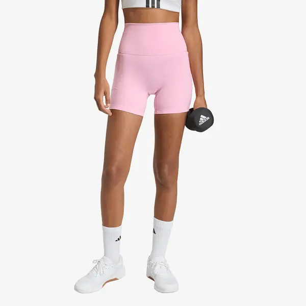 adidas Performance Pajkice adidas 3 Stripes Studio All Me Booty Short Leggings True Pink XS