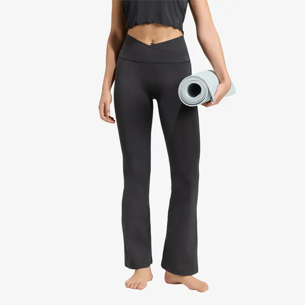 adidas Performance Pajkice adidas 3-Stripes Studio All Me Flare X-Over Leggings Black M