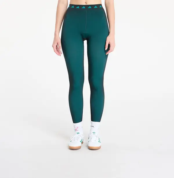 adidas Originals Pajkice adidas Equipment Legging Black/ Equipment Green XS