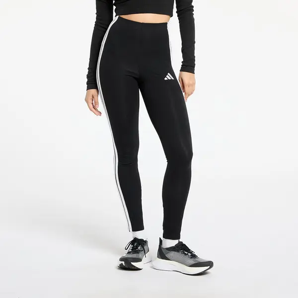 adidas Originals Pajkice adidas Essentials 3-Stripes Cotton Leggings Black/ White S