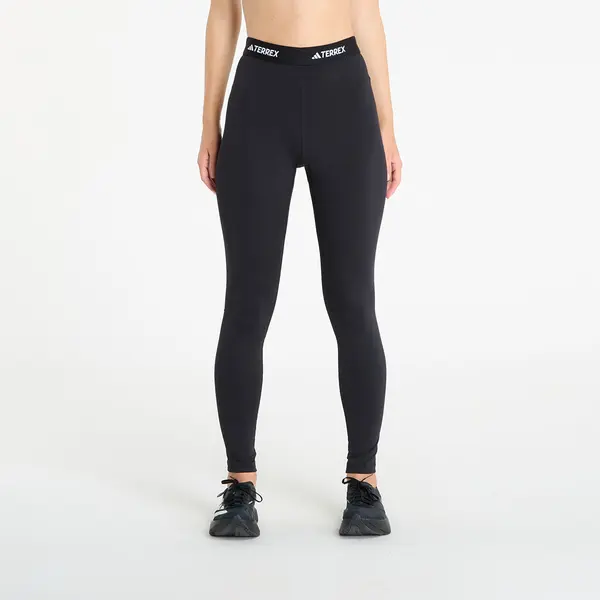 adidas Performance Pajkice adidas Multi Synthetic Base Layer Leggings Black/ Black M