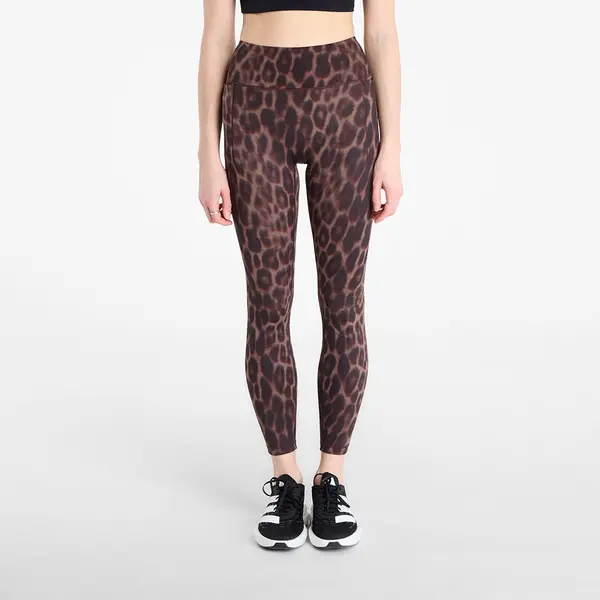 adidas Performance Pajkice adidas Optime Power Leopard 7/8 Leggings Black/ Almost Yellow S
