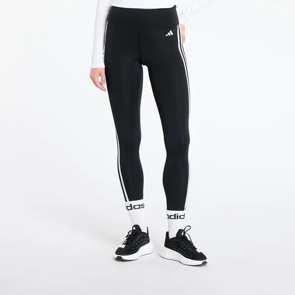 adidas Performance Pajkice adidas Train Essentials 3-Stripes High-Waisted 7/8 Leggings Black/ Cream White/ Gum 3 XS