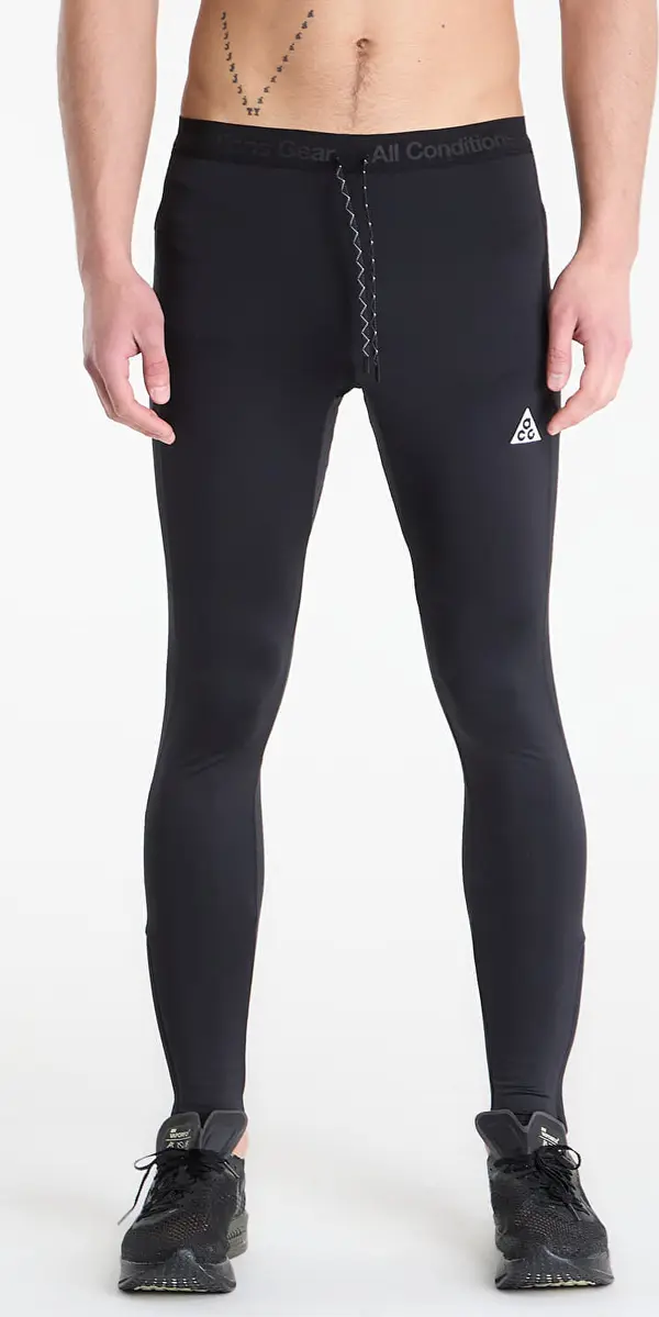 Nike Pajkice Nike ACG "Lunar Ray" Men's Dri-FIT ADV Trail Running Tights Black/ Summit White M