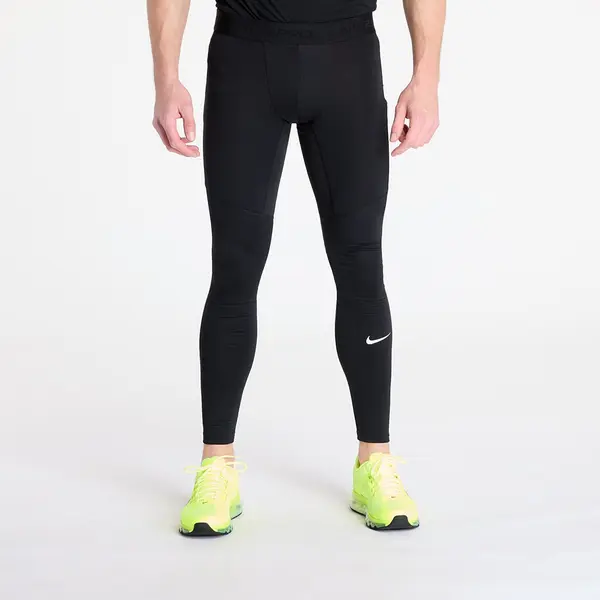 Nike Pajkice Nike Pro Warm Men's Tights Black/ White L