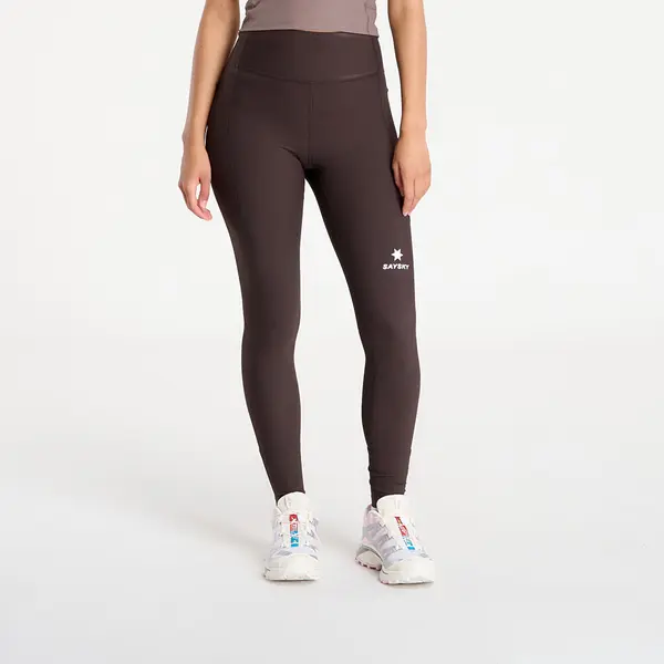 SAYSKY Pajkice SAYSKY W Combat+ Rib Long Tights Coffee S