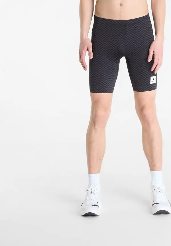 SAYSKY Pajkice SAYSKY Zig Zag Combat+ Short Tights 9" Black S