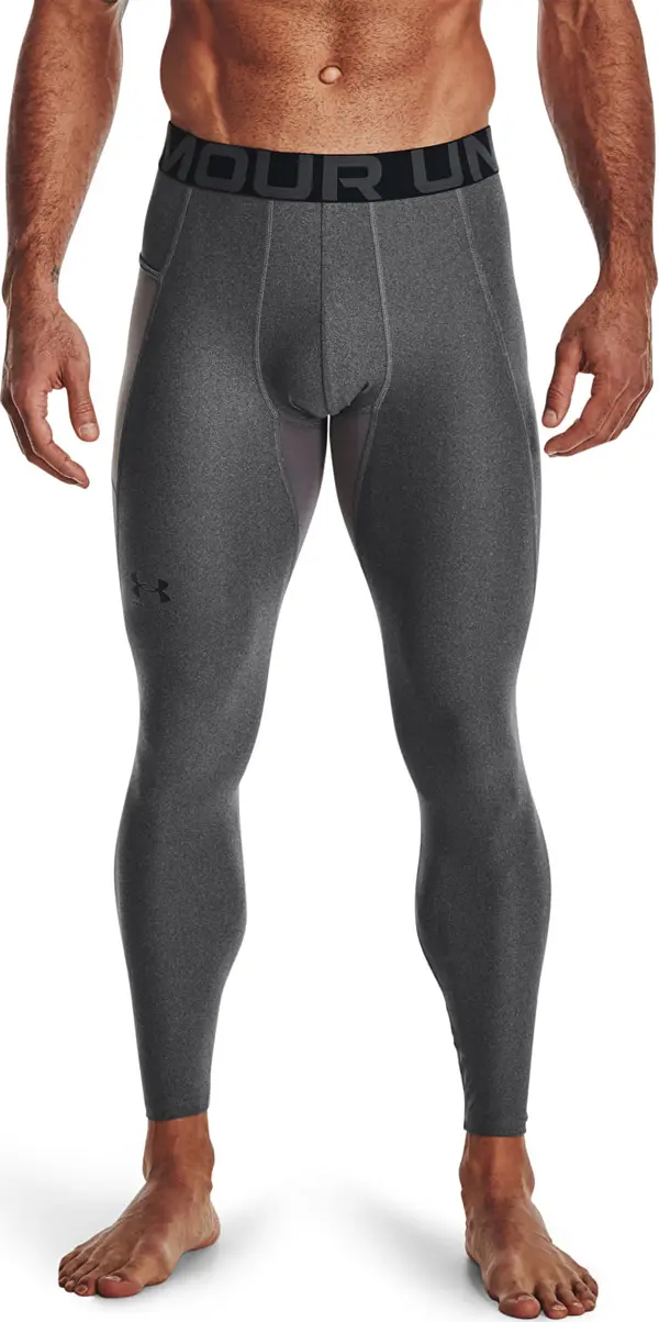 Under Armour Pajkice Under Armour Hg Armour Leggings Carbon Heather/ Black XXXL