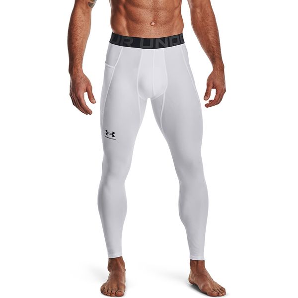 Under Armour Pajkice Under Armour Hg Armour Leggings White/ Black L