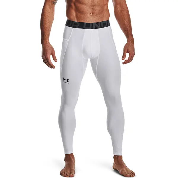 Under Armour Pajkice Under Armour Hg Armour Leggings White/ Black S