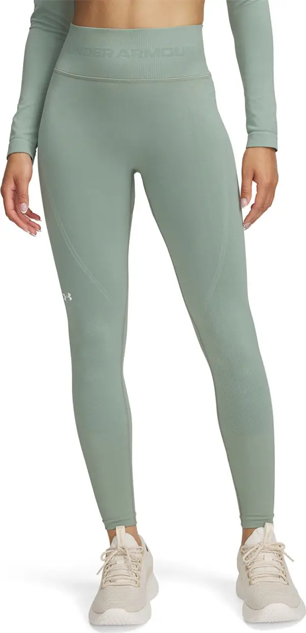 Under Armour Pajkice Under Armour Vanish Seamless Legging Silica Green/ White XL