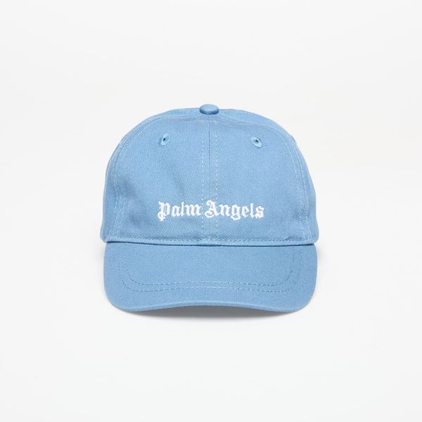 Palm Angels Kids Palm Angels Kids Logo Baseball Cap Dusty Blue/ Off White II