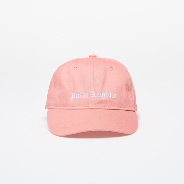 Palm Angels Kids Palm Angels Kids Logo Baseball Cap Pink/ White II