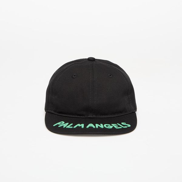 Palm Angels Kids Palm Angels Kids Seasonal Logo Baseball Cap Black/ Green I