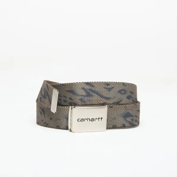 Carhartt WIP Pas Carhartt WIP Clip Belt Chrome Duck Feather Print, Cypress Universal