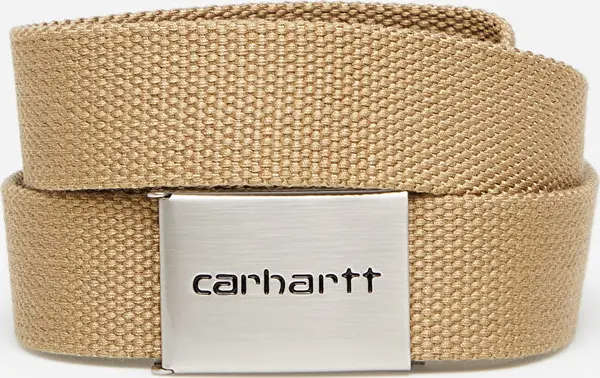 Carhartt WIP Pas Carhartt WIP Clip Belt Chrome Leather Universal
