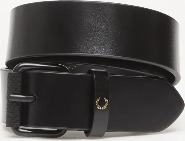FRED PERRY Pas FRED PERRY Classic Leather Belt Black 32